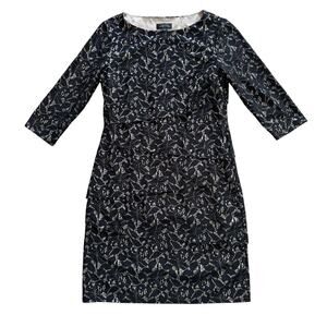 TAHARI DRESS, size 8, Black, Gold Lace, Evening dress, BEAUTIFUL!!